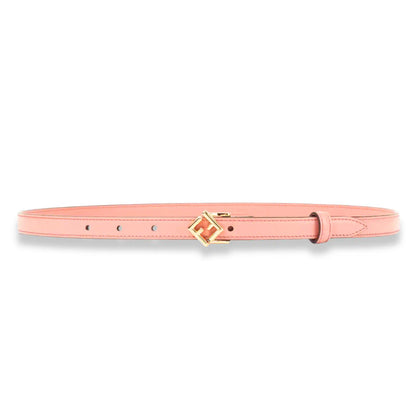 FENDI PINK LEATHER BELT