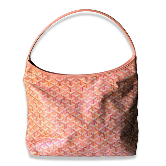 GOYARD PINK GOYARDINE HOBO BAG