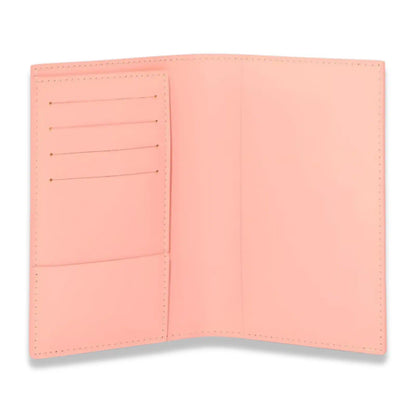 GOYARD PINK GOYARDINE PASSPORT HOLDER