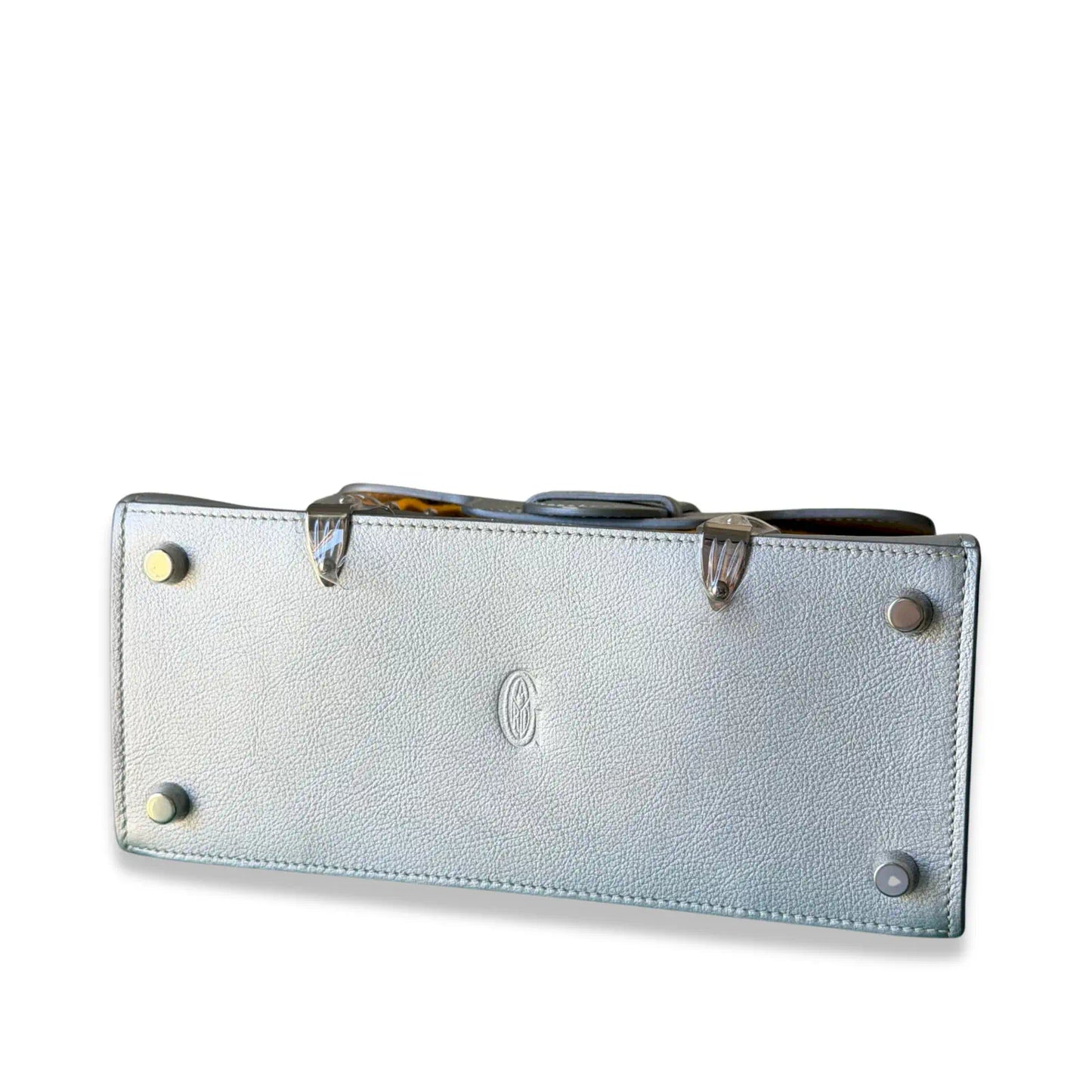 GOYARD SILVER SAÏGON MINI BAG