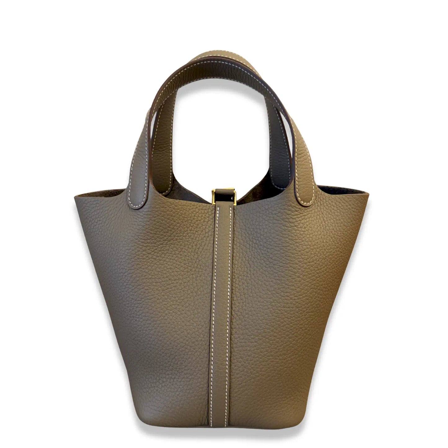 HERMÈS ETOUPE PICOTIN LOCK 18 BAG
