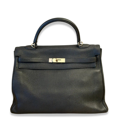 HERMÈS BLACK KELLY 35 BAG