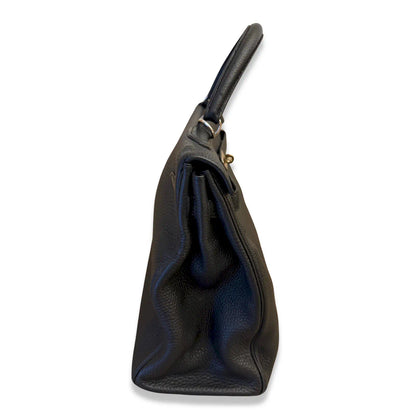 HERMÈS BLACK KELLY 35 BAG