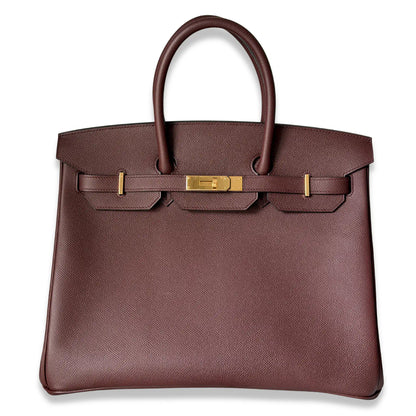 HERMÈS BORDEAUX BIRKIN 35 BAG