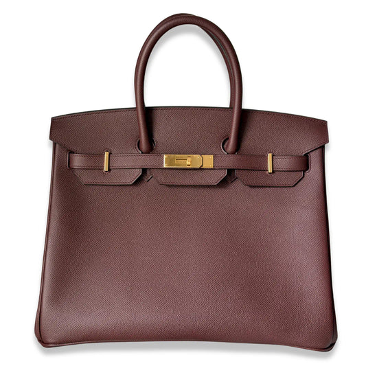 HERMÈS BORDEAUX BIRKIN 35 BAG