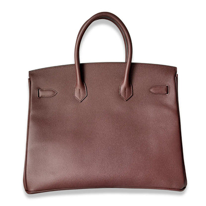 HERMÈS BORDEAUX BIRKIN 35 BAG