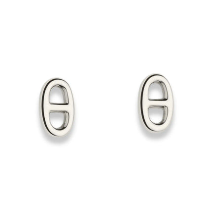 HERMÈS FARANDOLE MINI SILVER EARRINGS
