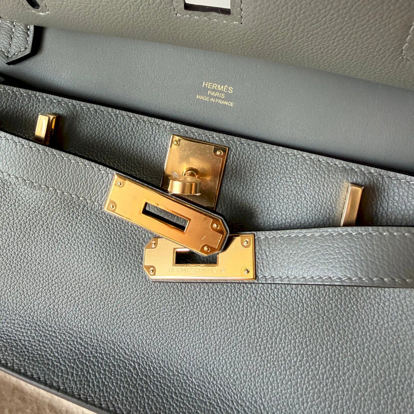 HERMÈS GRIS MEYER JYPSIÈRE MINI BAG