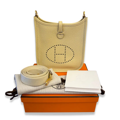 HERMÈS JAUNE MILTON EVELYNE 16 AMAZONE BAG