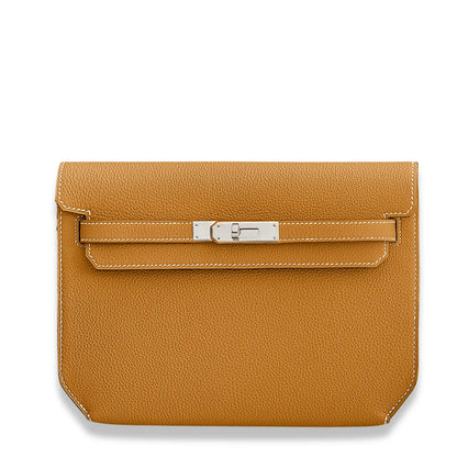 HERMÈS NATURAL SABLE KELLY DÉPÊCHES 25 BAG