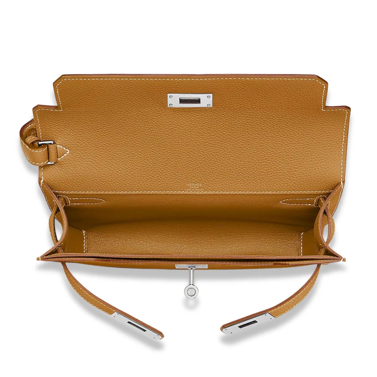 HERMÈS NATURAL SABLE KELLY DÉPÊCHES 25 BAG