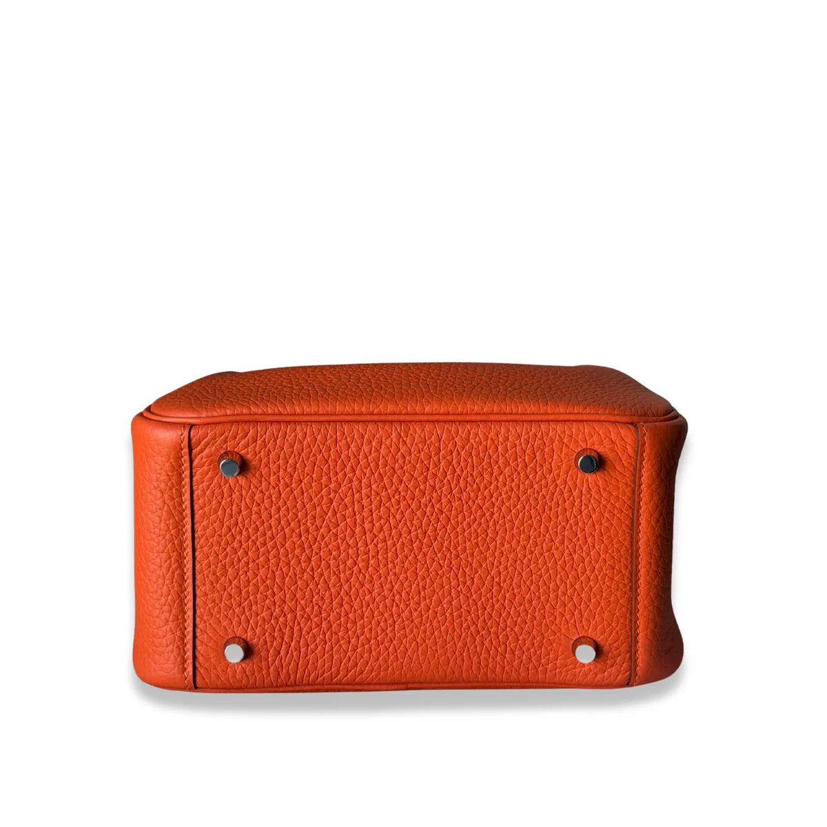 HERMÈS TANGERINE MINI LINDY BAG