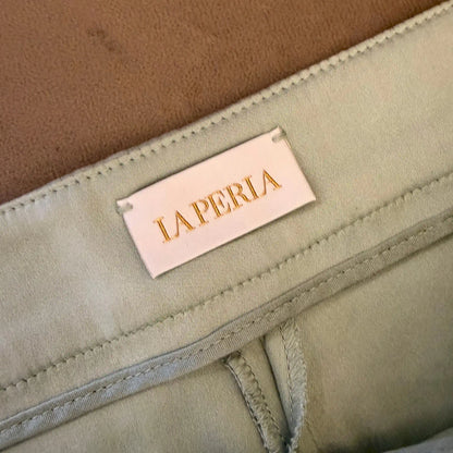 LA PERLA MINT GREEN SILK TROUSERS
