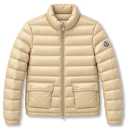 MONCLER BEIGE BADY DOWN JACKET