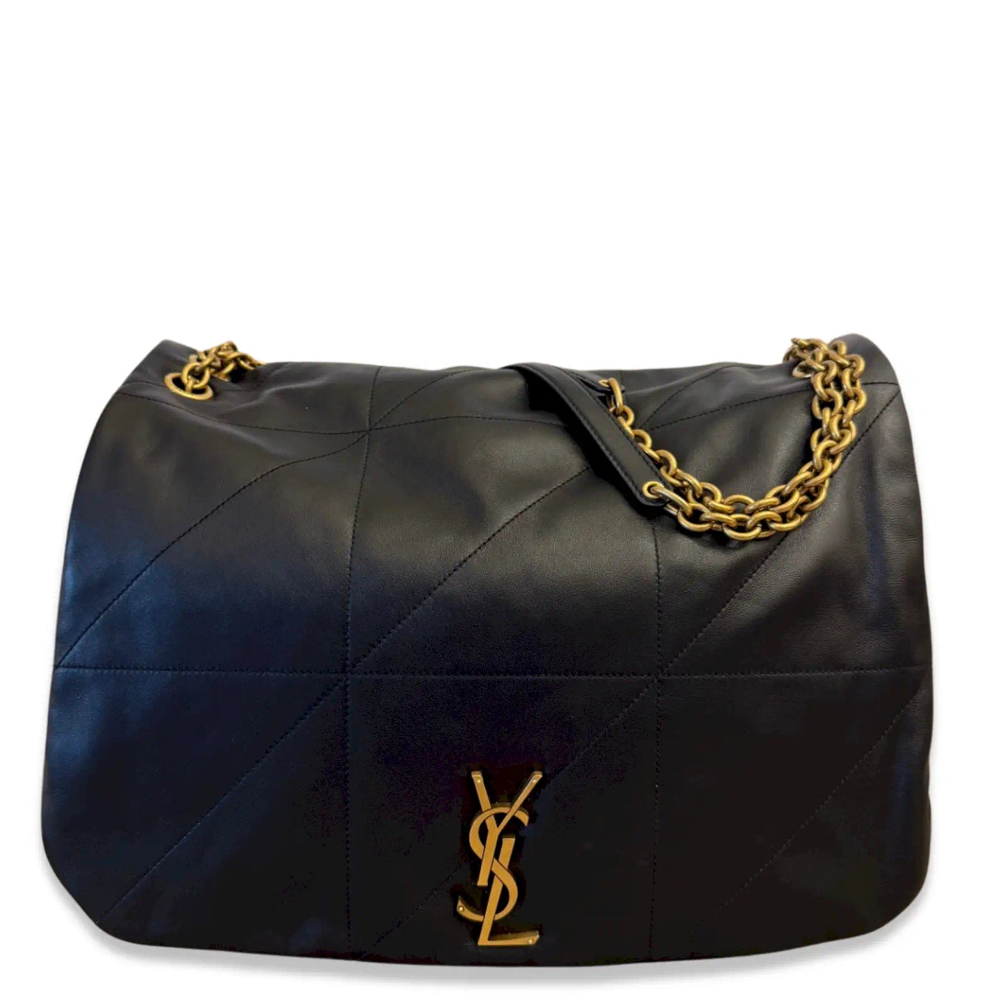 SAINT LAURENT BLACK JAMIE GIANT 7 BAG