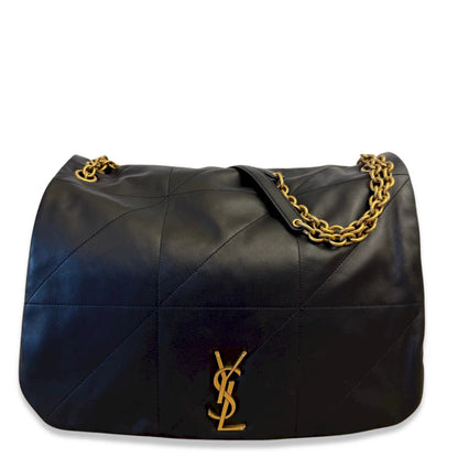 SAINT LAURENT BLACK JAMIE GIANT 7 BAG