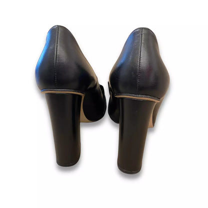 ZAPATOS DE TACÓN GUCCI MARMONT NEGROS GG