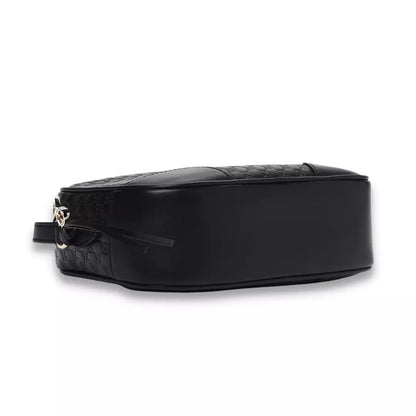 BOLSO DE MENSAJERO GUCCI MINI BREE MICROGUCCISIMA NEGRO