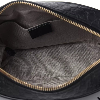 BOLSO DE MENSAJERO GUCCI MINI BREE MICROGUCCISIMA NEGRO