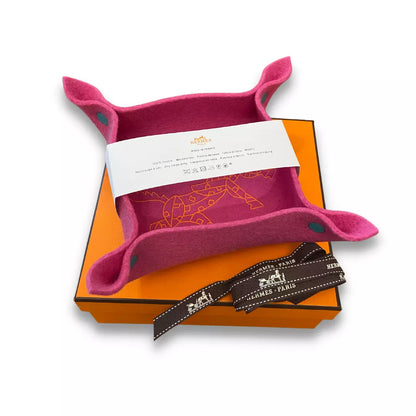 HERMÈS PINK SMALL EPOPÉE CHANGE TRAY