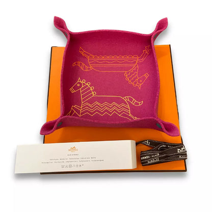 BANDEJA DE CAMBIO GRANDE HERMÈS PINK EPOPÉE