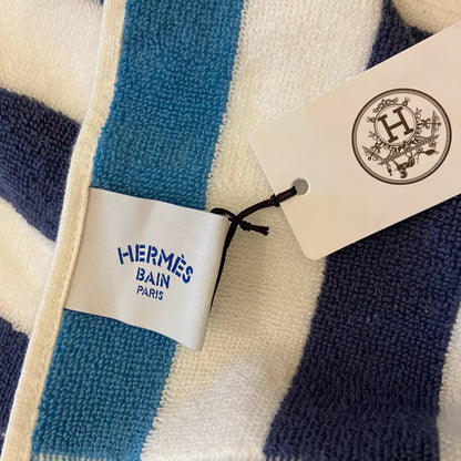 HERMÈS YACHTING RAYÉ TOWEL