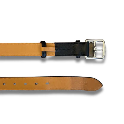 HERMÈS BLACK ETREVIERE BELT