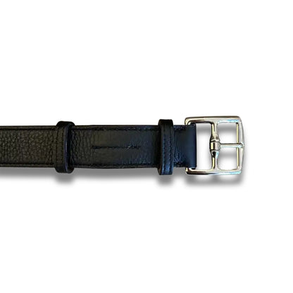 HERMÈS BLACK ETREVIERE BELT