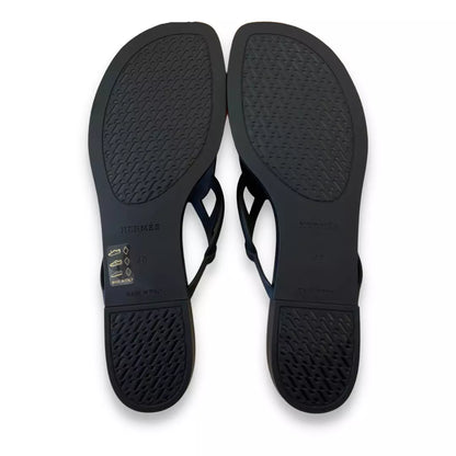 Sandalias Hermes Noir Egèrie