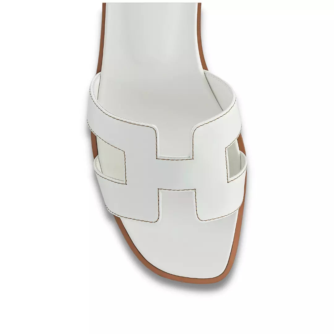 Hermès Blanc Oran Sandals