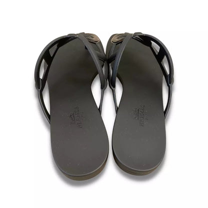 Sandalias Hermes Noir Egèrie