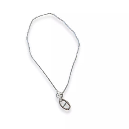 HERMÈS SILVER 925 CHAINE D'ANCRE NECKLACE