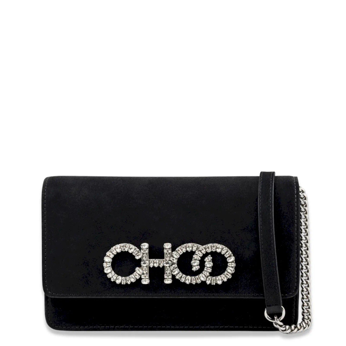 JIMMY CHOO BLACK KALINA CROSSBODY BAG