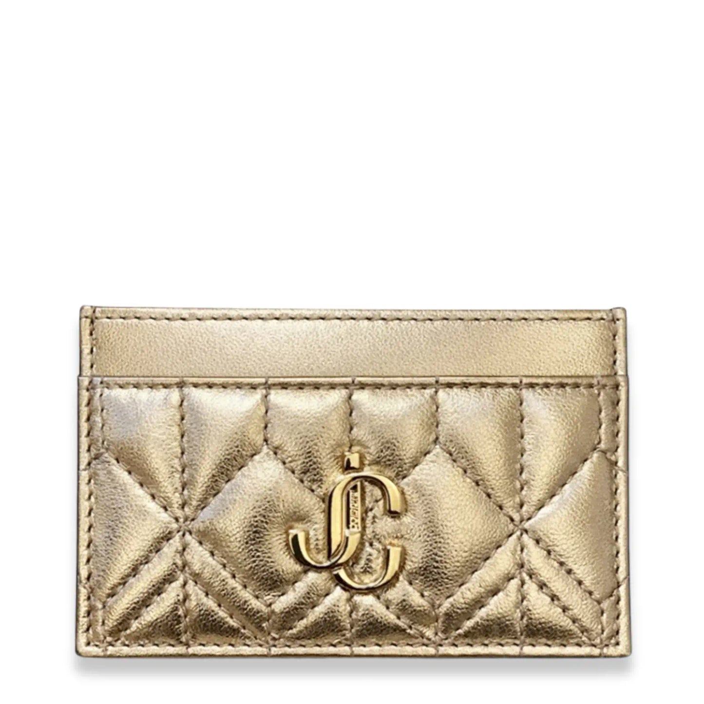 JIMMY CHOO GOLD CARDHOLDER