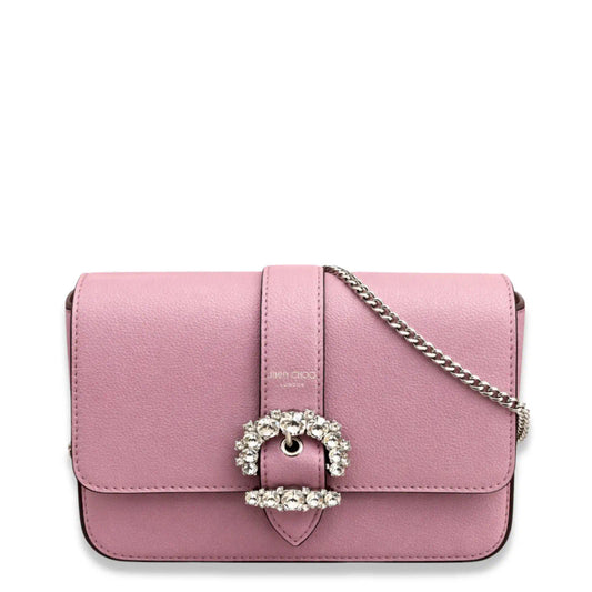 JIMMY CHOO PURPLE CHÉRI CROSSBODY BAG