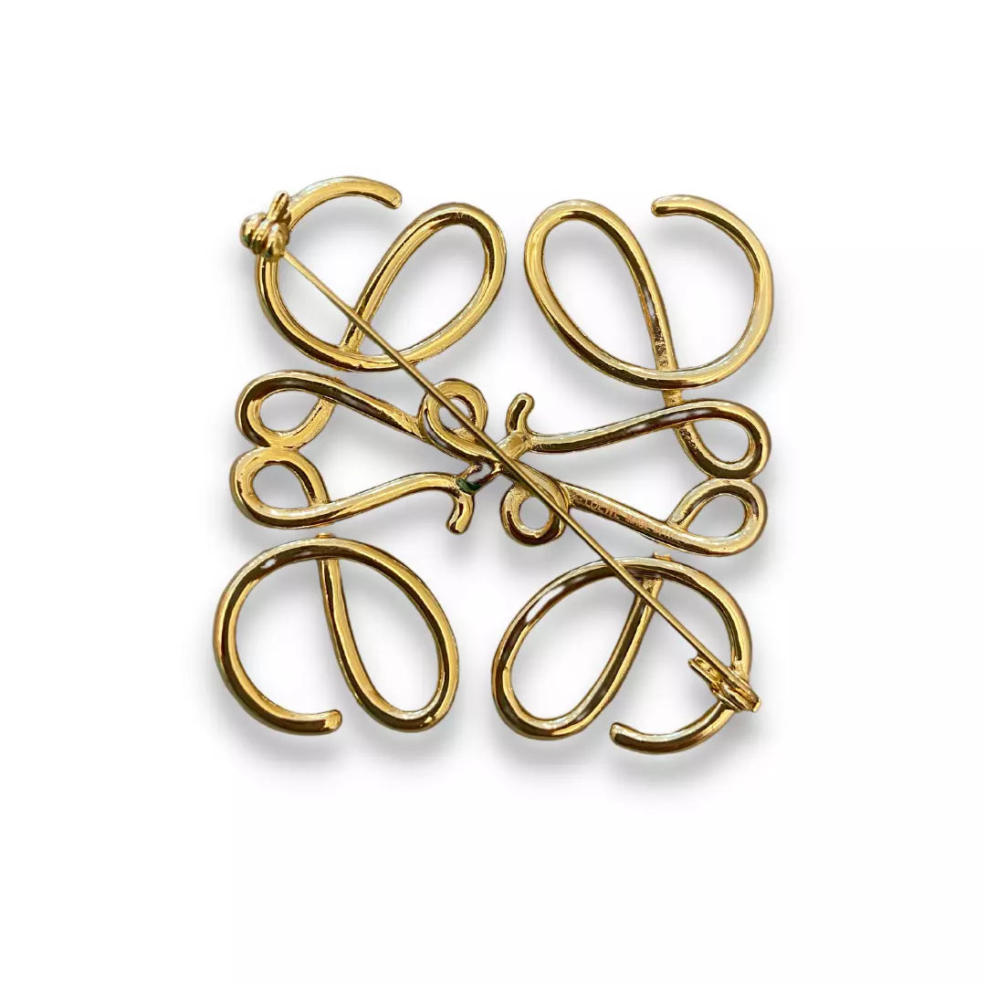 LOEWE ANAGRAM BROOCH