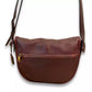 LOEWE BURGUNDY LEATHER HERITAGE SHOULDER BAG