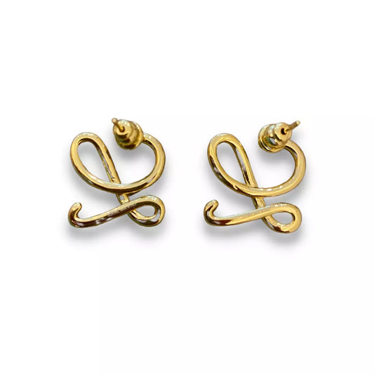 PENDIENTES LOEWE "L"
