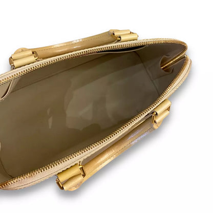 BOLSO ALMA PM DE CHAROL BEIGE DE LOUIS VUITTON