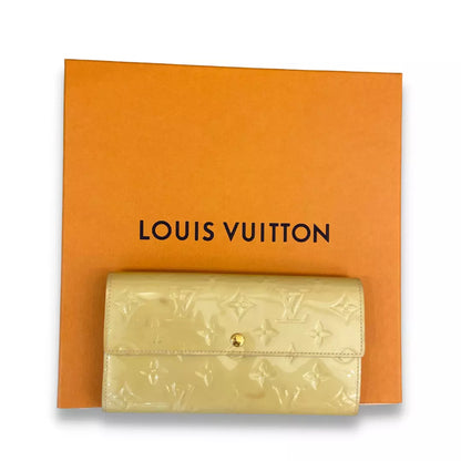BILLETERA VERNIS SARAH AMARILLA LOUIS VUITTON