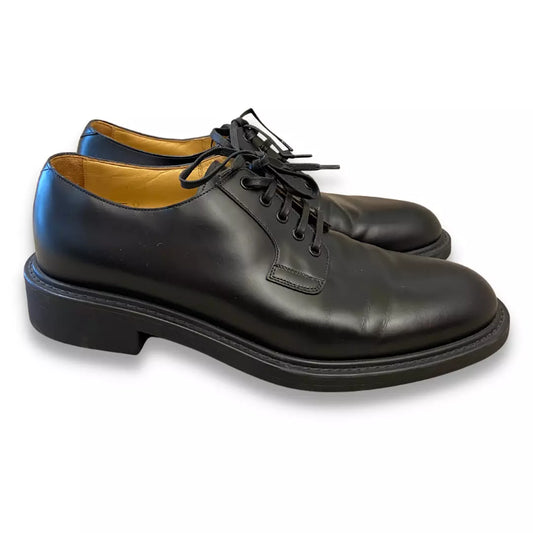 DERBIES DE CUERO NEGRO DE LOUIS VUITTON