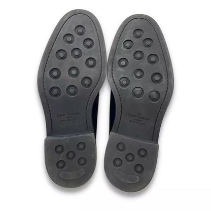 DERBIES DE CUERO NEGRO DE LOUIS VUITTON