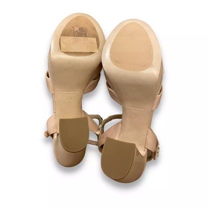 Sandalias de plataforma con cristales Cipria de Miu Miu