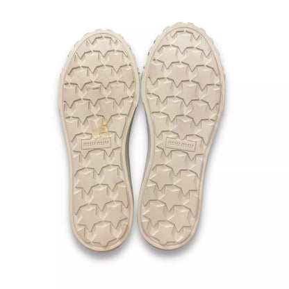 ZAPATILLAS MIU MIU CON ESTAMPADO DE MONOGRAMA AZUL
