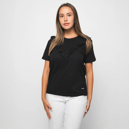 CAMISETA NEGRA MIU MIU