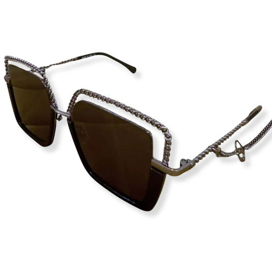 GAFAS DE SOL CHANEL CON CADENA NEGRA