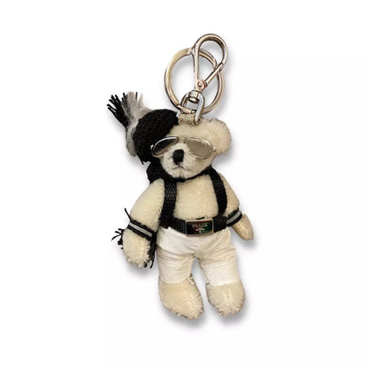 Charm de mochila con diseño de oso de Prada
