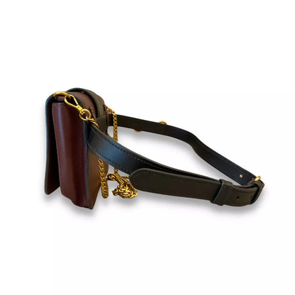 Prada BROWN LEATHER CAHIER BAG