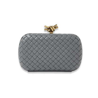 CLUTCH MINAUDIERE GRIS DE BOTTEGA VENETA