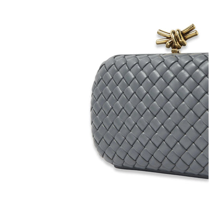 CLUTCH MINAUDIERE GRIS DE BOTTEGA VENETA